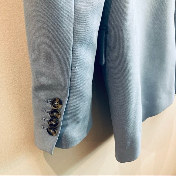 ZARA Sz S Oversized Y2K Jacket Blazer Lined Shoulder Pads NEW WITH TAG - Picture 11 of 13